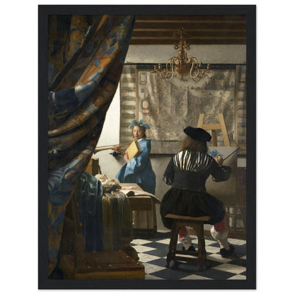 The Art of Painting by Johannes Vermeer - Print Material - Master's Gaze