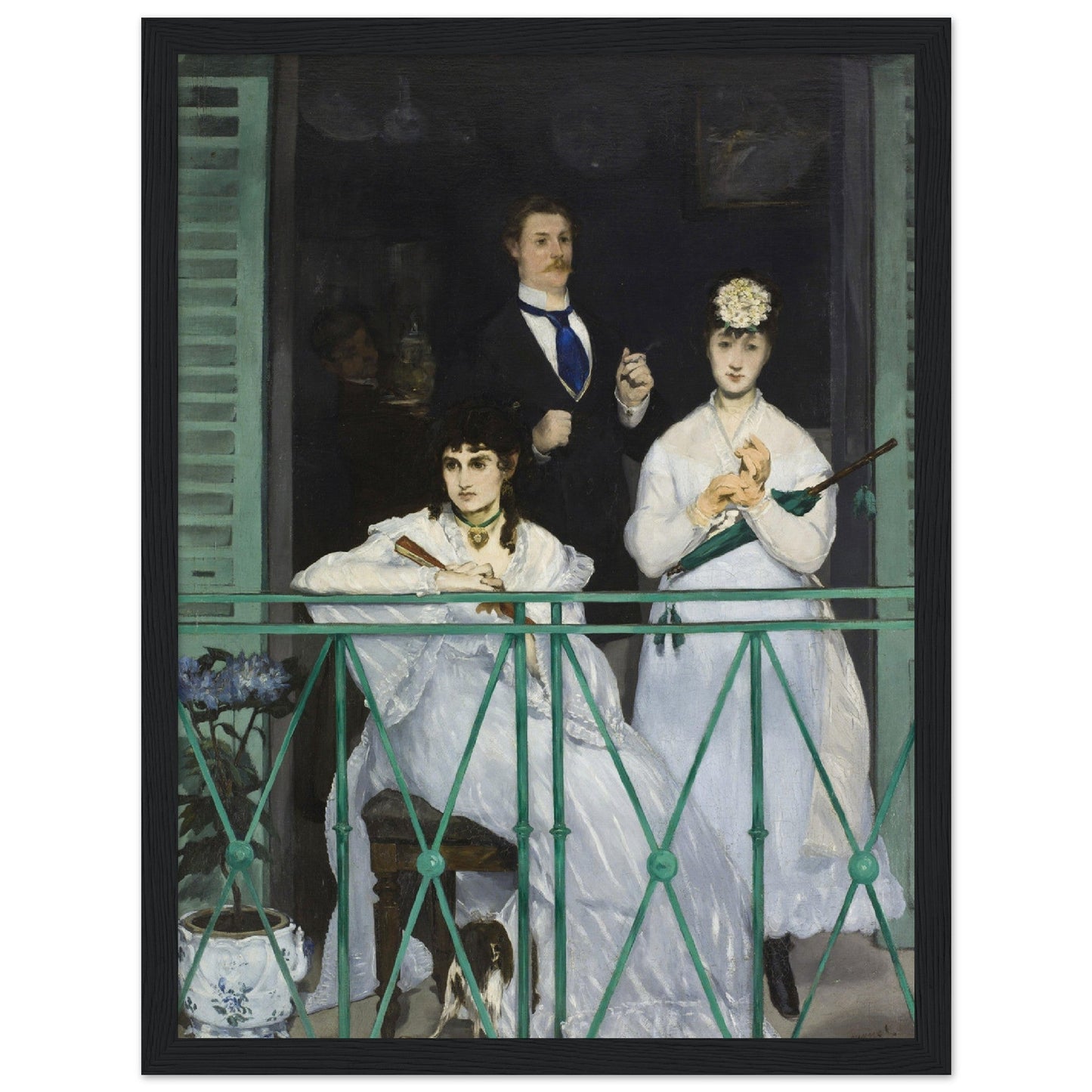 The Balcony (1868-1869) by Édouard Manet - Print Material - Master's Gaze