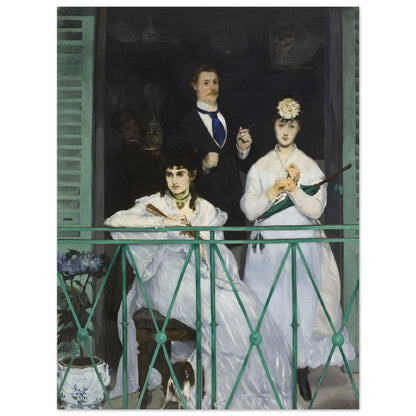 The Balcony (1868-1869) by Édouard Manet - Print Material - Master's Gaze