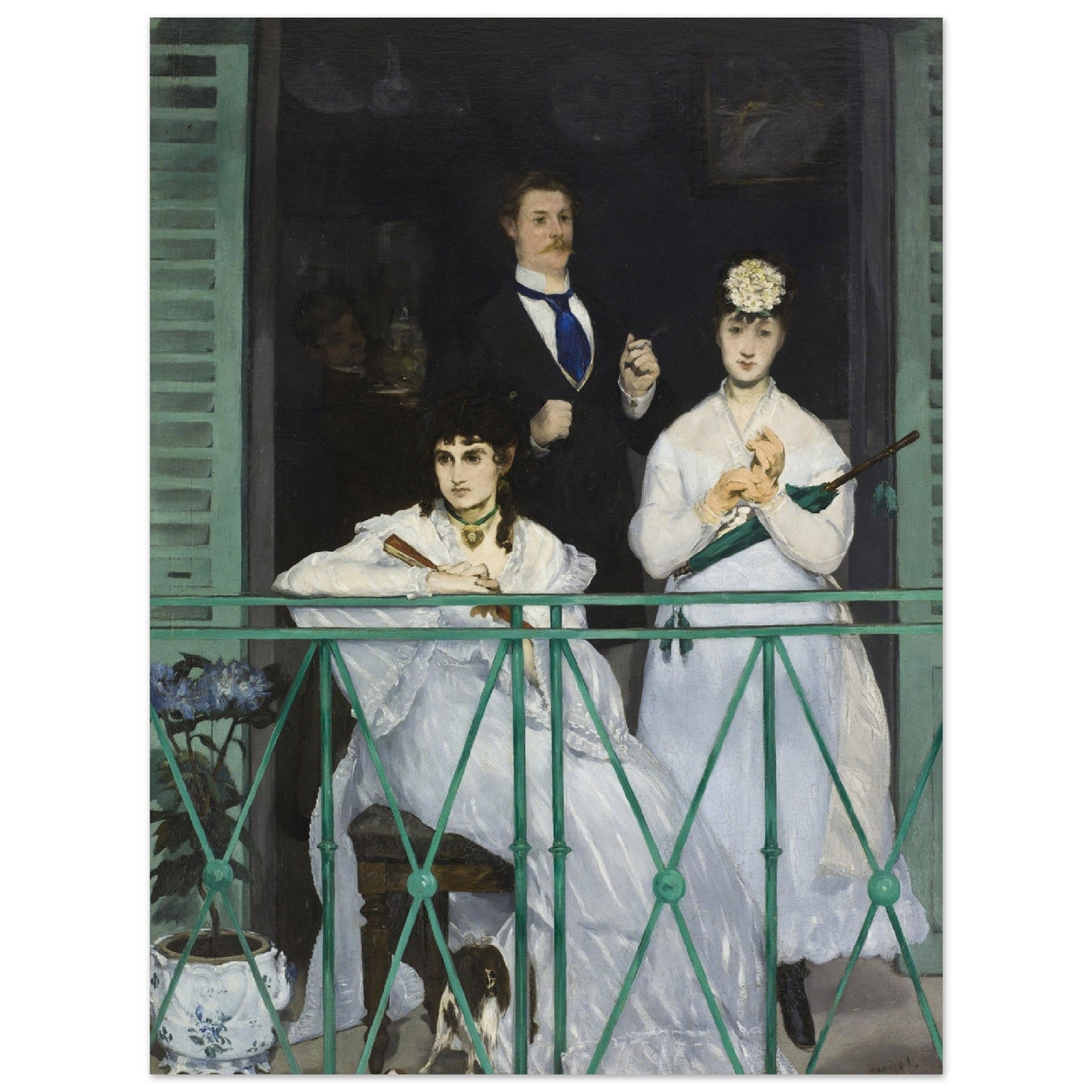 The Balcony (1868-1869) by Édouard Manet - Print Material - Master's Gaze