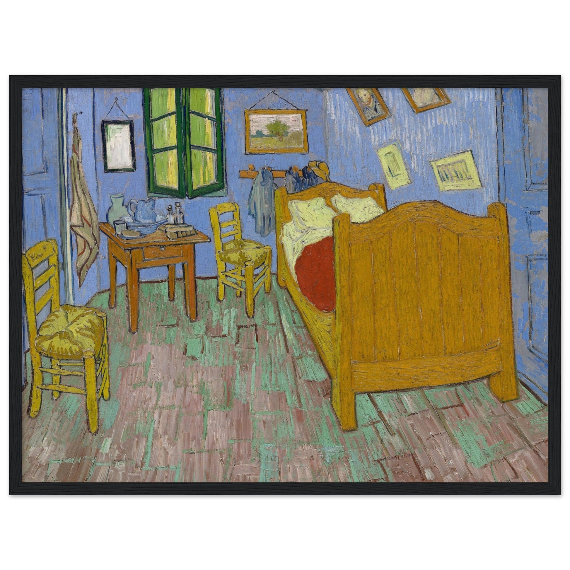 The Bedroom (1889) by Van Gogh - Print Material - Master's Gaze