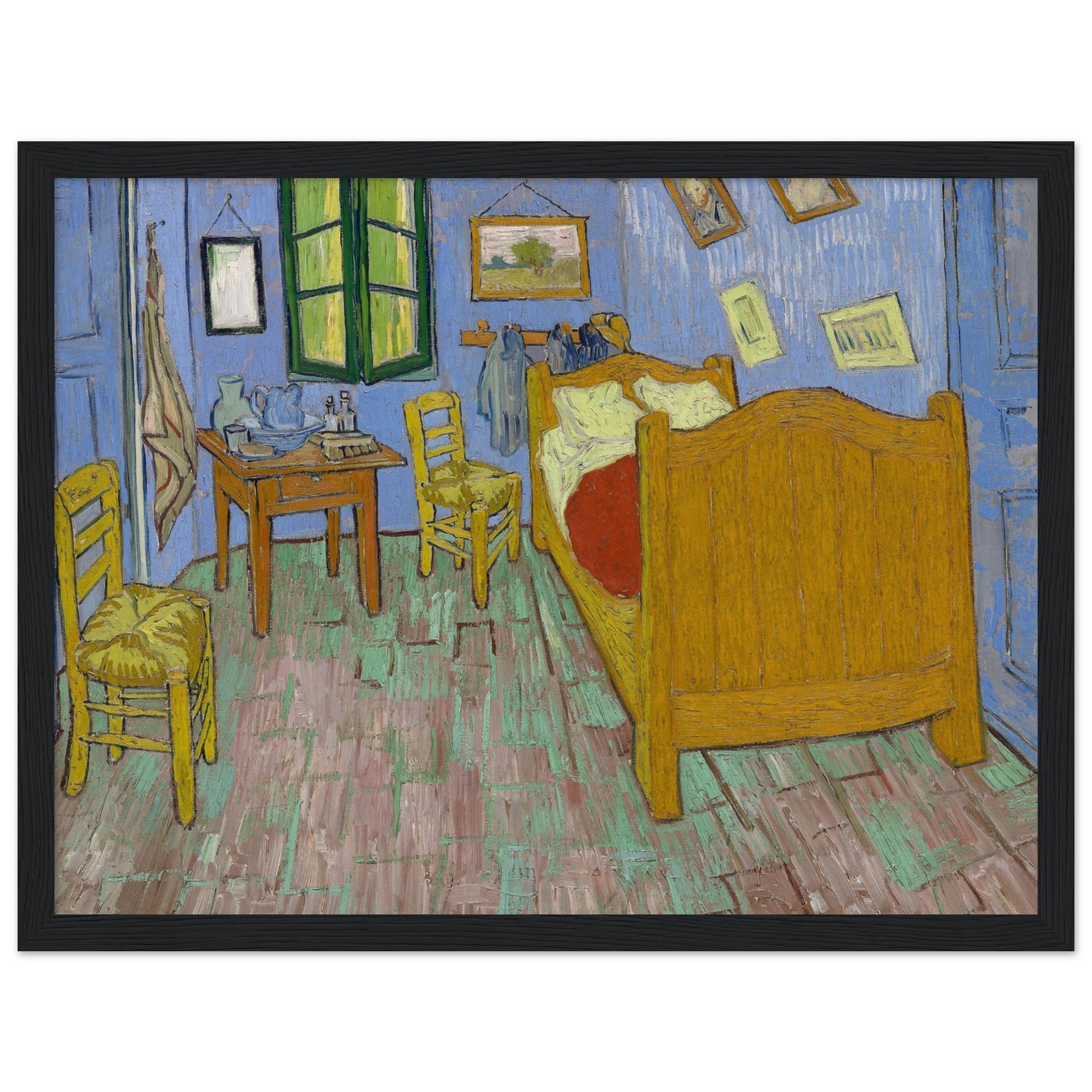 The Bedroom (1889) by Van Gogh - Print Material - Master's Gaze