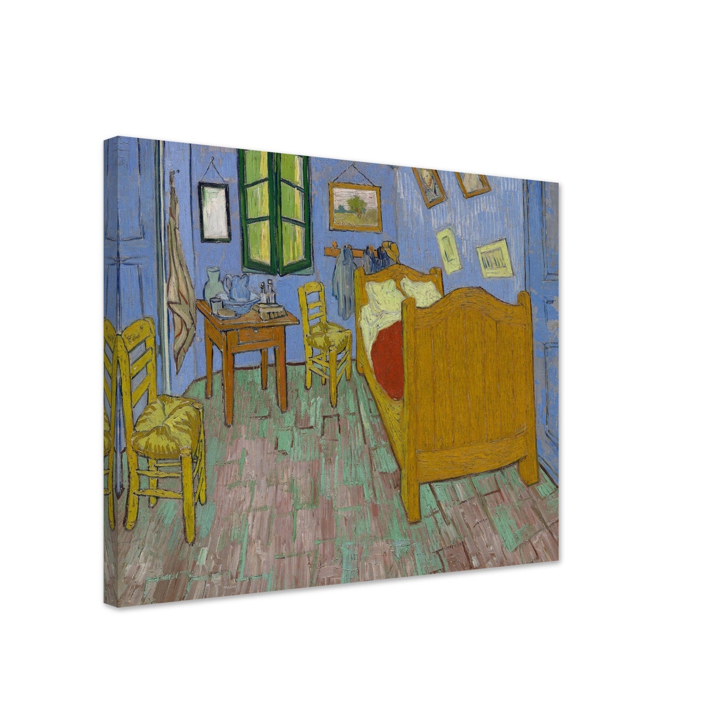 The Bedroom (1889) by Van Gogh - Print Material - Master's Gaze