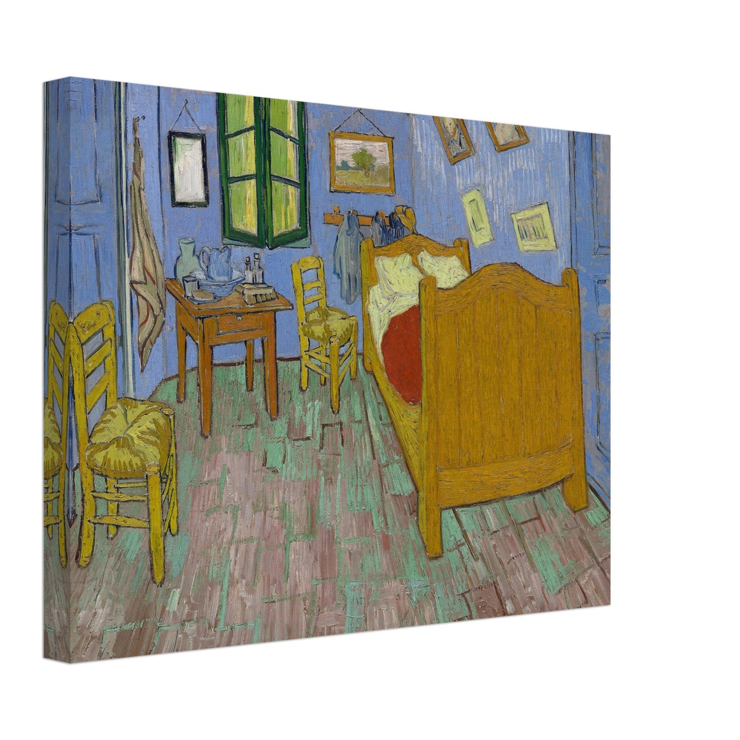 The Bedroom (1889) by Van Gogh - Print Material - Master's Gaze