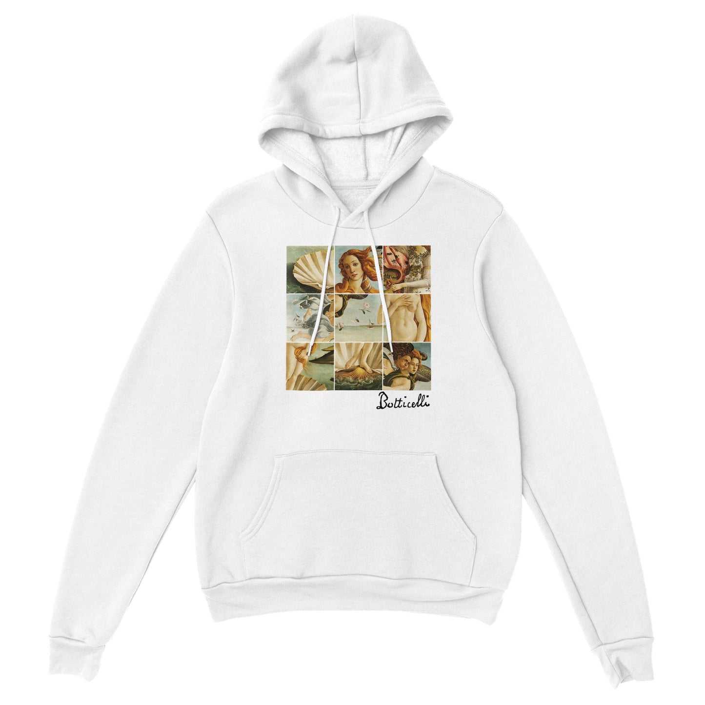 The Birth of Venus by Botticelli, Hoodie Art Apparel Collection - Print Material - Master's Gaze