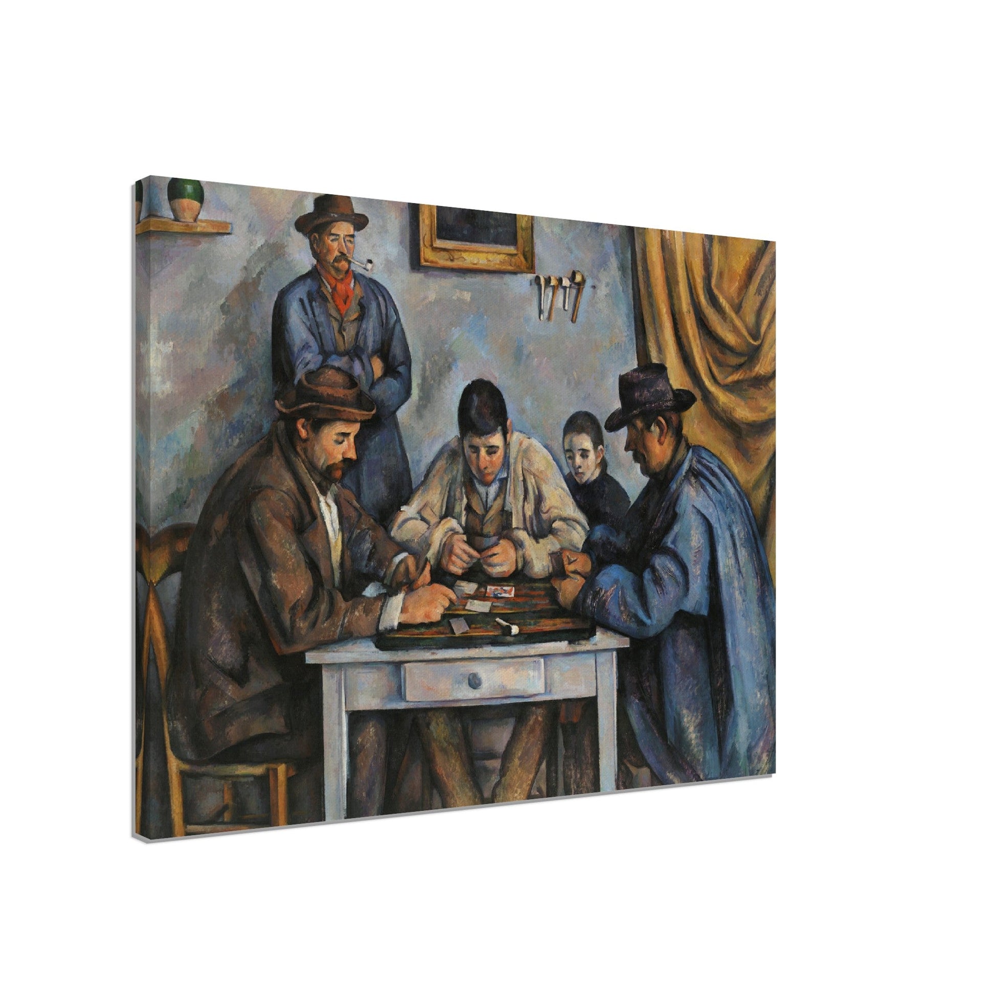 The Card Players - Paul Cézanne Wall Art - Print Material - Master's Gaze