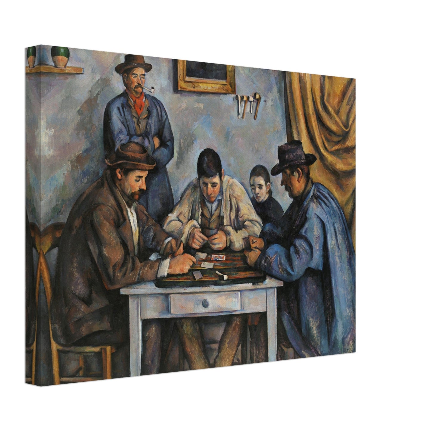 The Card Players - Paul Cézanne Wall Art - Print Material - Master's Gaze