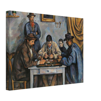 The Card Players - Paul Cézanne Wall Art - Print Material - Master's Gaze