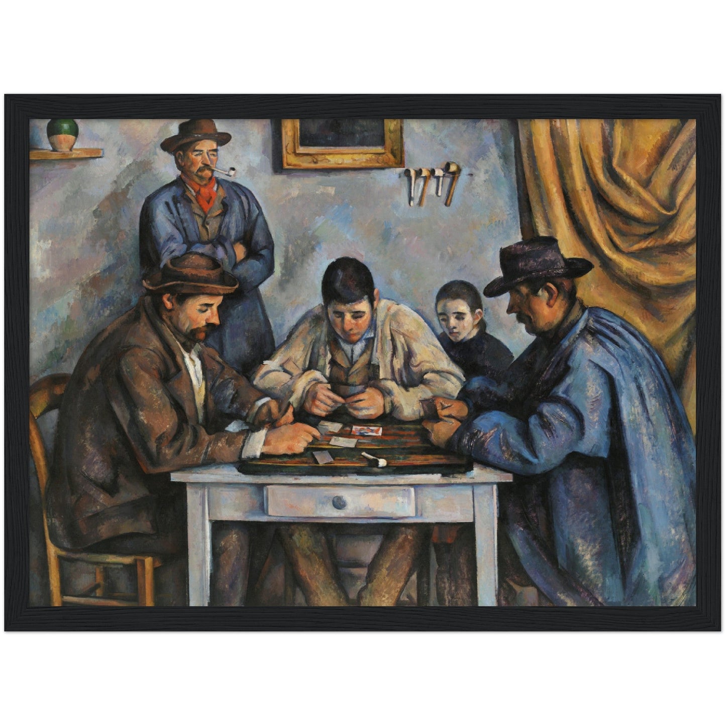 The Card Players - Paul Cézanne Wall Art - Print Material - Master's Gaze