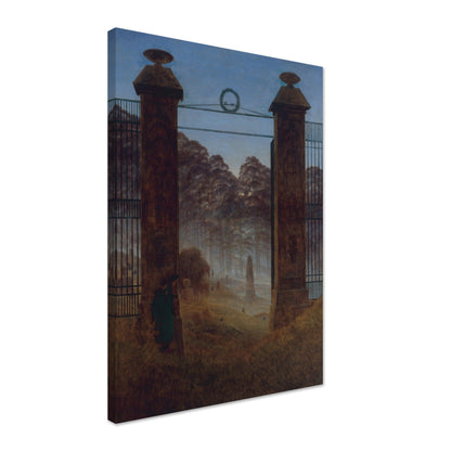 The Cemetery by Caspar David Friedrich - Print Material - Master's Gaze