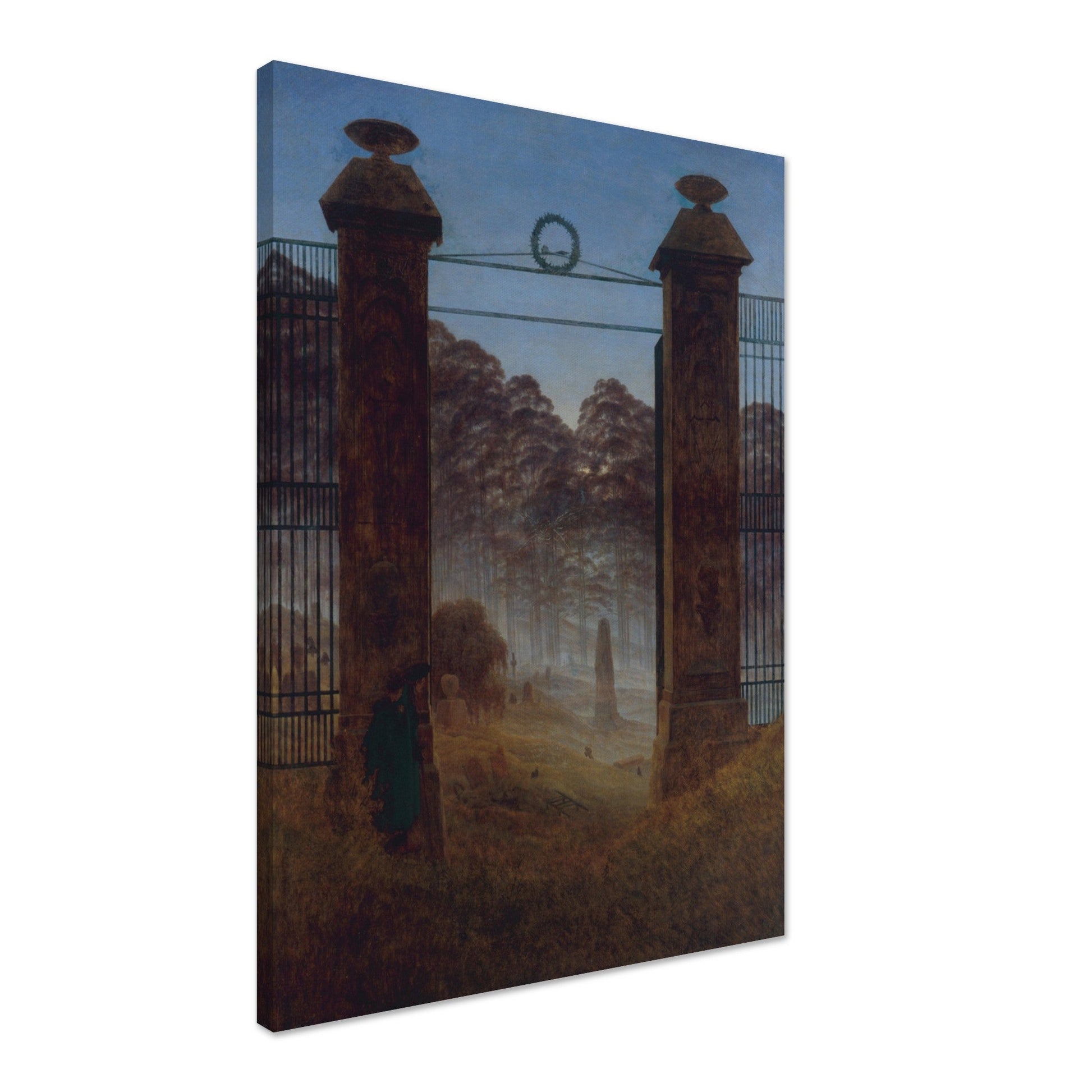 The Cemetery by Caspar David Friedrich - Print Material - Master's Gaze