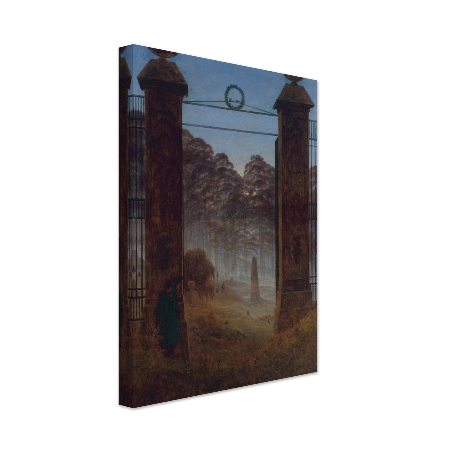 The Cemetery by Caspar David Friedrich - Print Material - Master's Gaze