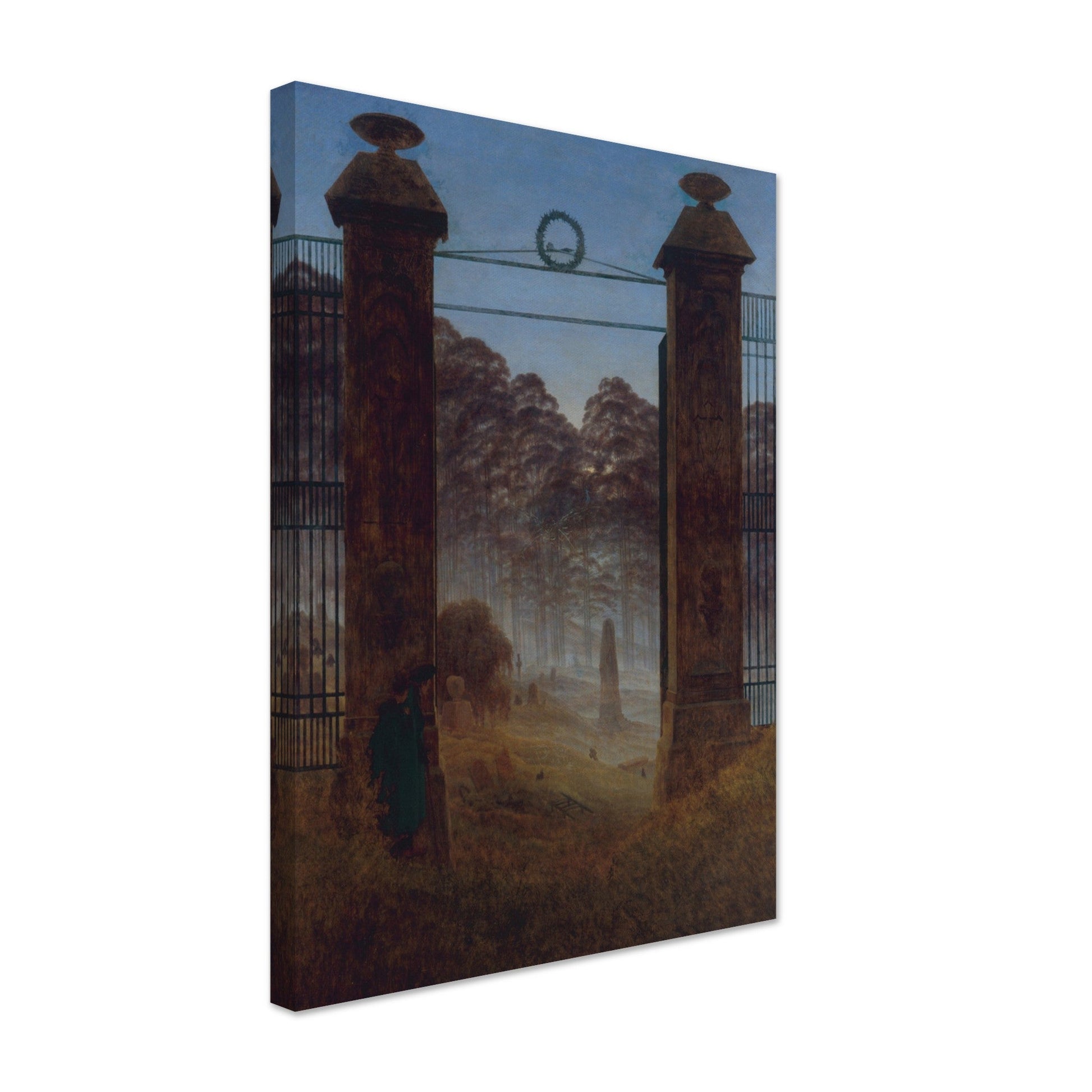 The Cemetery by Caspar David Friedrich - Print Material - Master's Gaze