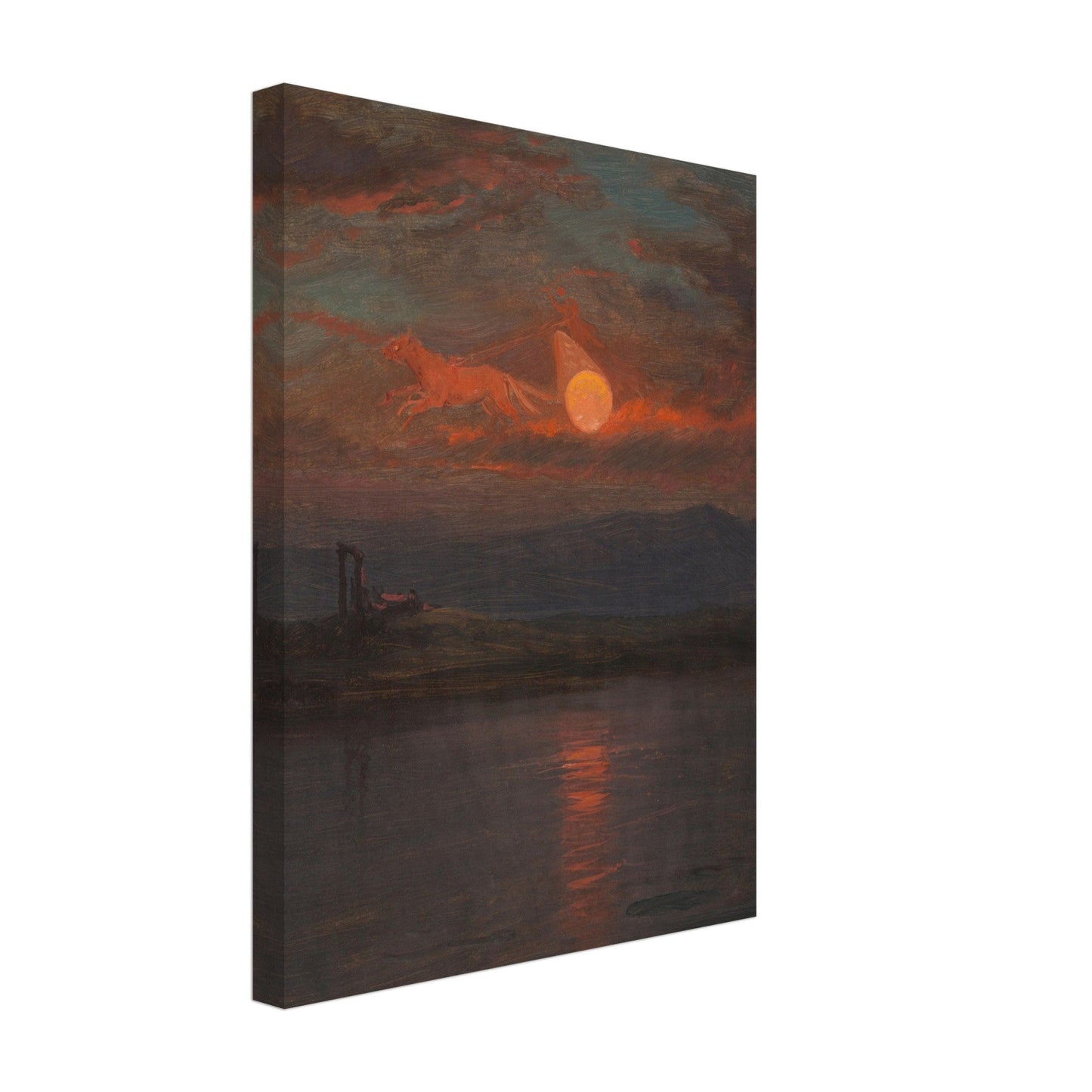 The Chariot of the Sun Fantasy (probably 1868–69) by Frederic Edwin Church - Print Material - Master's Gaze