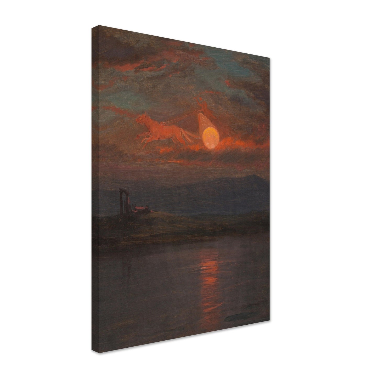 The Chariot of the Sun Fantasy (probably 1868–69) by Frederic Edwin Church - Print Material - Master's Gaze