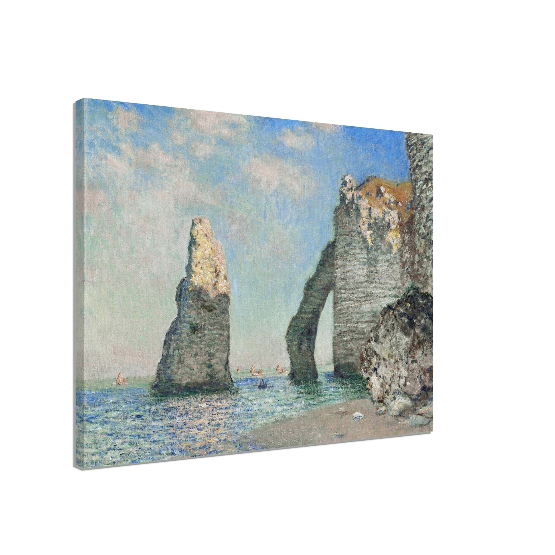 The Cliffs at Étretat - Claude Monet - Print Material - Master's Gaze