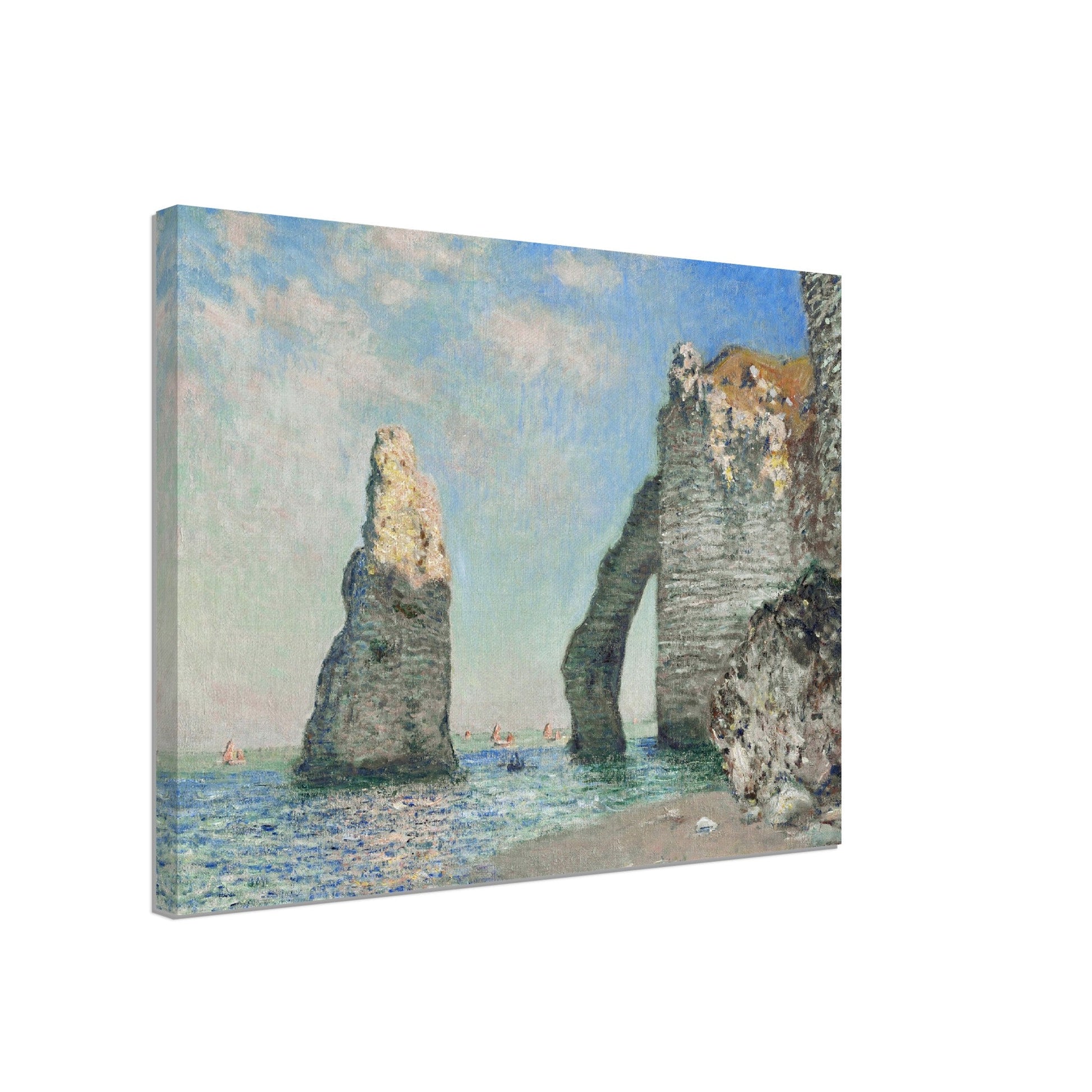 The Cliffs at Étretat - Claude Monet - Print Material - Master's Gaze