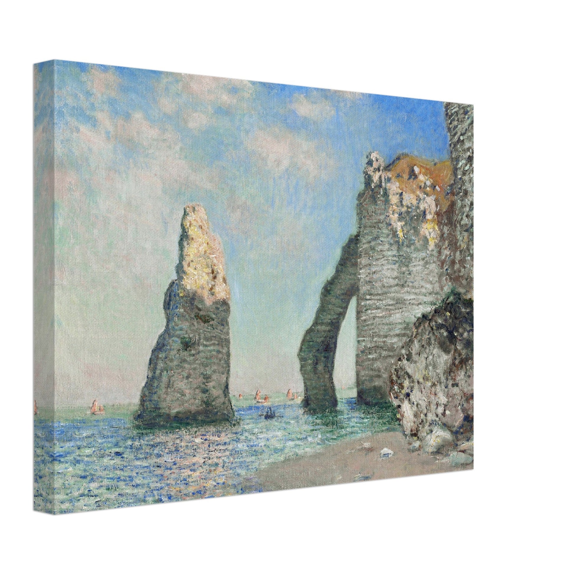 The Cliffs at Étretat - Claude Monet - Print Material - Master's Gaze