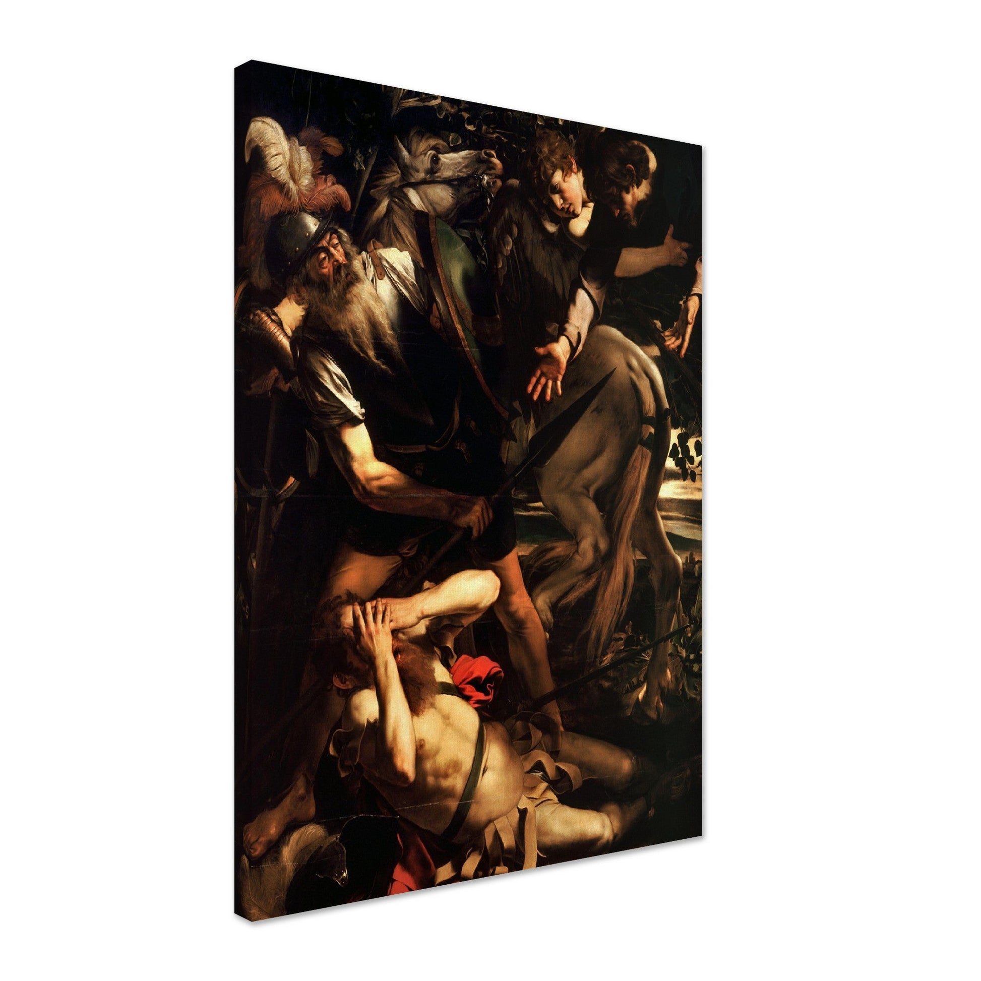 The Conversion of Saint Paul (ca. 1600) by Caravaggio - Print Material - Master's Gaze