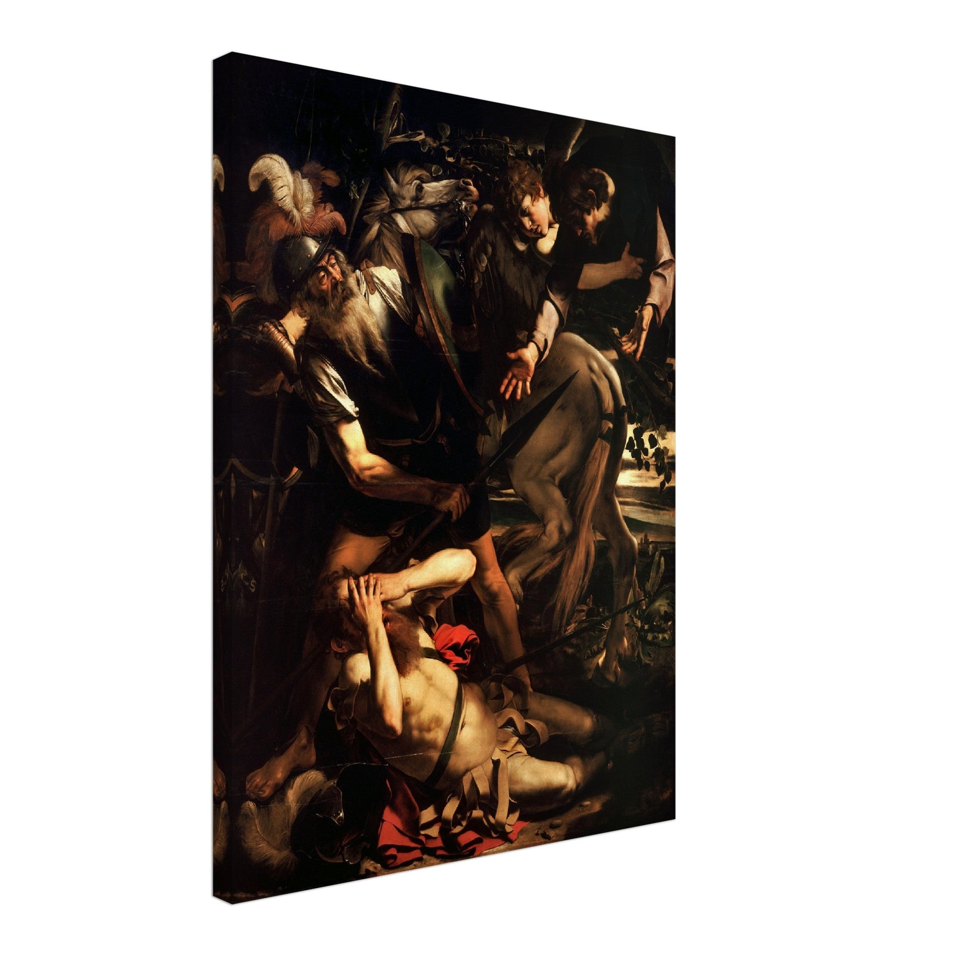 The Conversion of Saint Paul (ca. 1600) by Caravaggio - Print Material - Master's Gaze