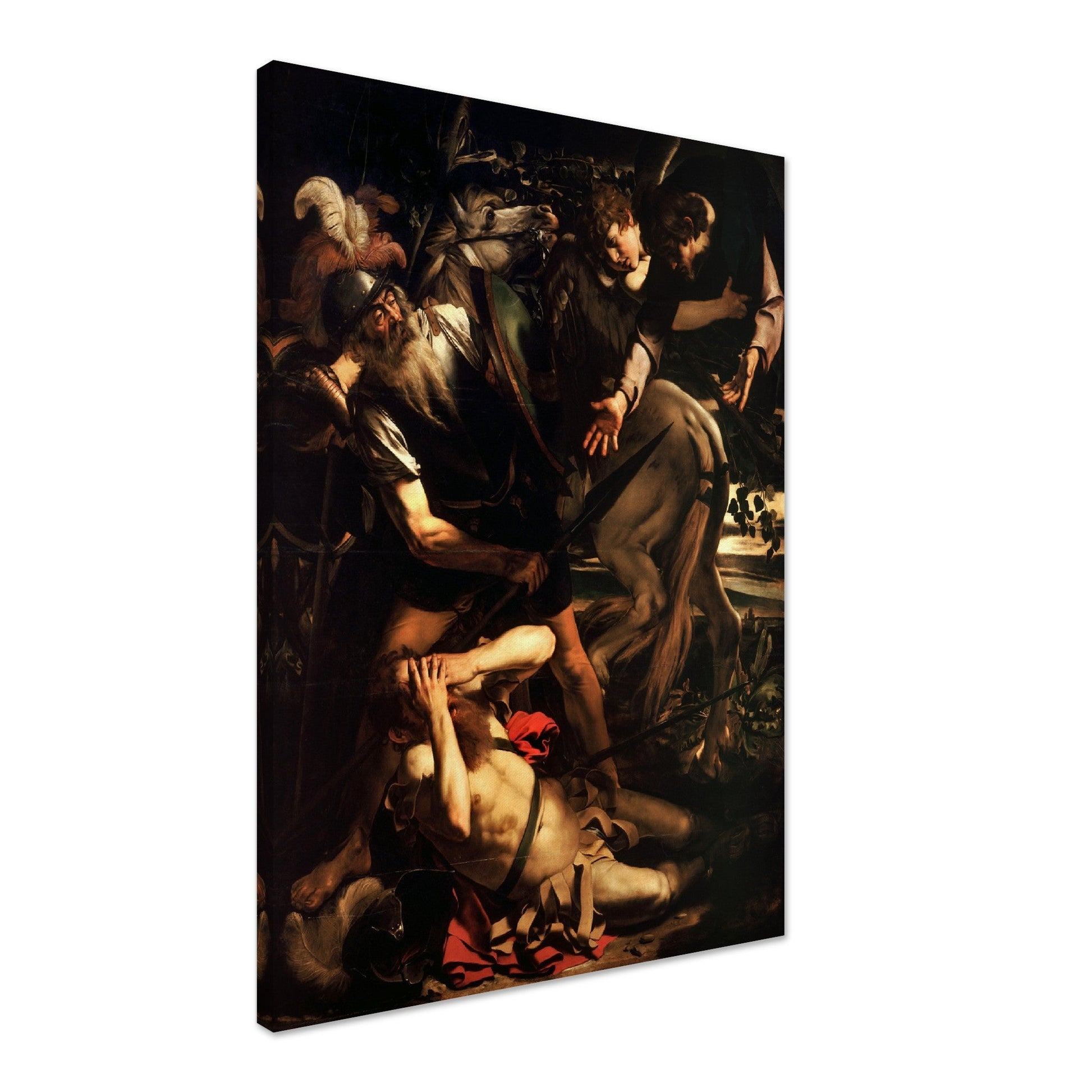 The Conversion of Saint Paul (ca. 1600) by Caravaggio - Print Material - Master's Gaze