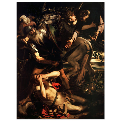 The Conversion of Saint Paul (ca. 1600) by Caravaggio - Print Material - Master's Gaze