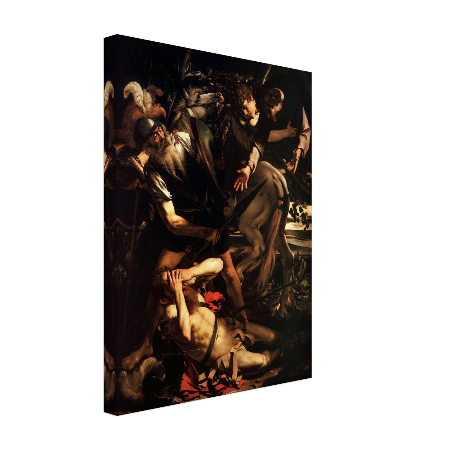 The Conversion of Saint Paul (ca. 1600) by Caravaggio - Print Material - Master's Gaze