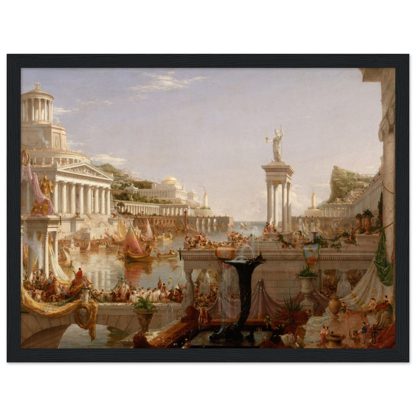 The Course of Empire The Consummation by Cole Thomas 3/5 - Print Material - Master's Gaze