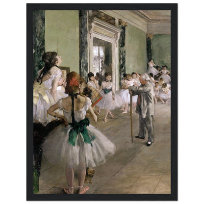 The Dance Class (1874) by Edgar Degas - Print Material - Master's Gaze