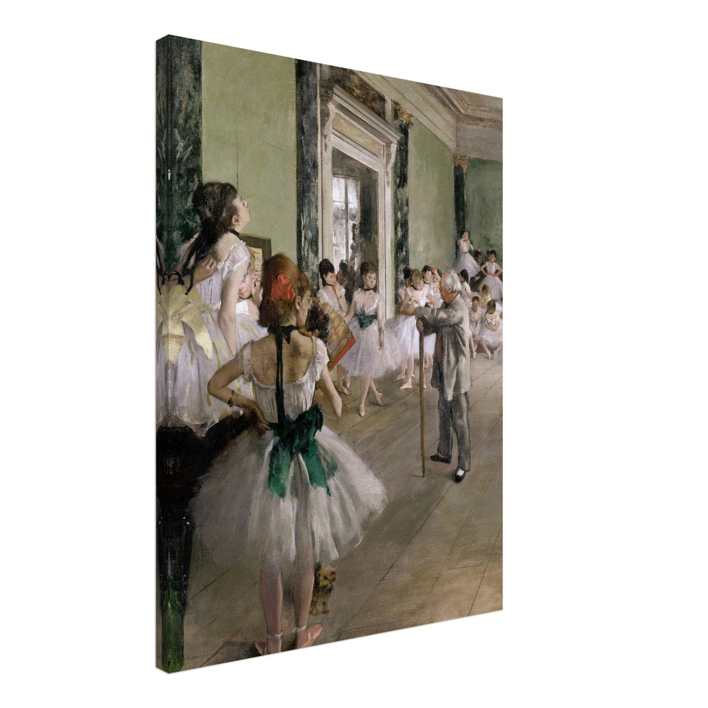 The Dance Class (1874) by Edgar Degas - Print Material - Master's Gaze