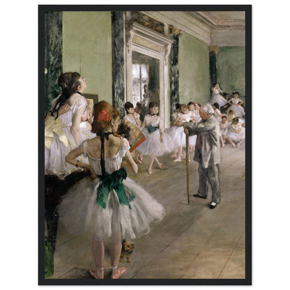 The Dance Class (1874) by Edgar Degas - Print Material - Master's Gaze