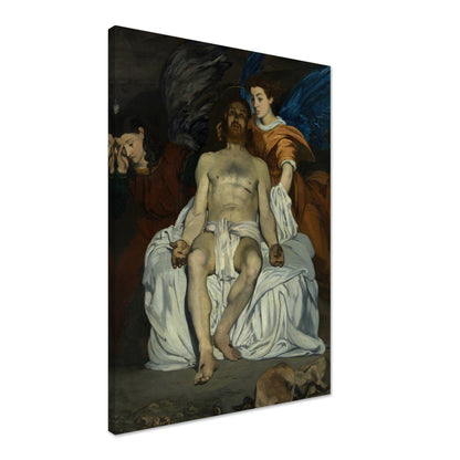 The Dead Christ with Angels (1864) by Édouard Manet - Print Material - Master's Gaze