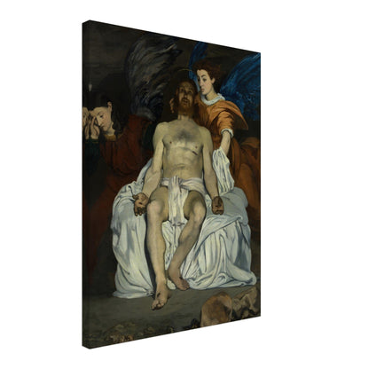 The Dead Christ with Angels (1864) by Édouard Manet - Print Material - Master's Gaze