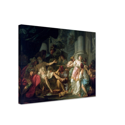 The Death Of Seneca (1773) by Jacques Louis David - Print Material - Master's Gaze