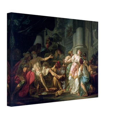 The Death Of Seneca (1773) by Jacques Louis David - Print Material - Master's Gaze