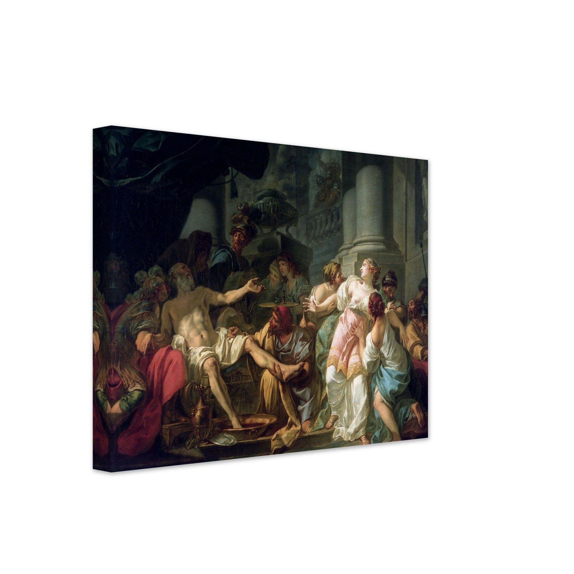 The Death Of Seneca (1773) by Jacques Louis David - Print Material - Master's Gaze