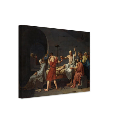 The Death of Socrates (1787) by Jacques Louis David - Print Material - Master's Gaze