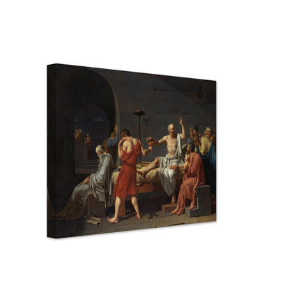 The Death of Socrates (1787) by Jacques Louis David - Print Material - Master's Gaze