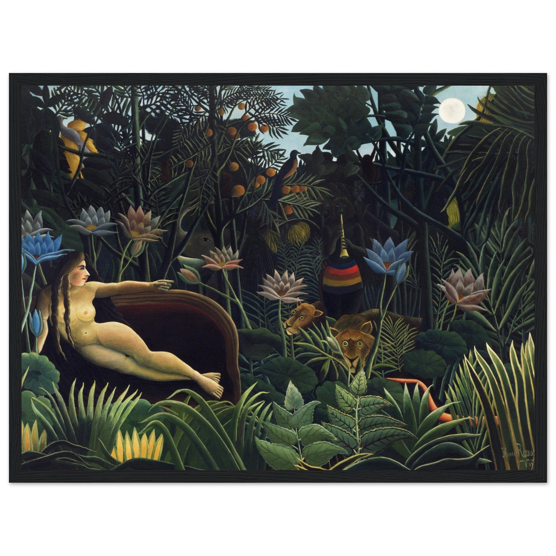 The Dream (1910) by Henri Rousseau - Print Material - Master's Gaze