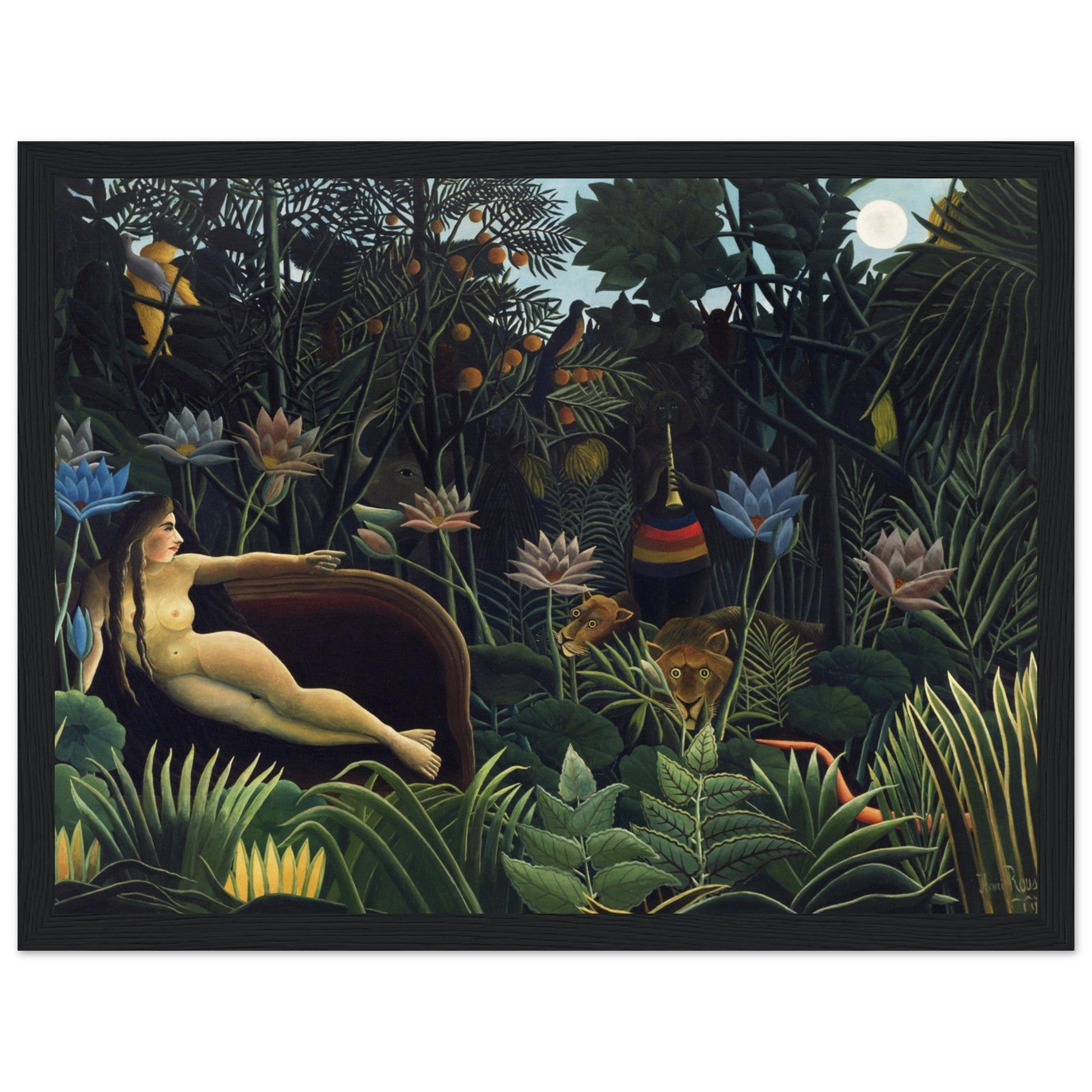 The Dream (1910) by Henri Rousseau - Print Material - Master's Gaze