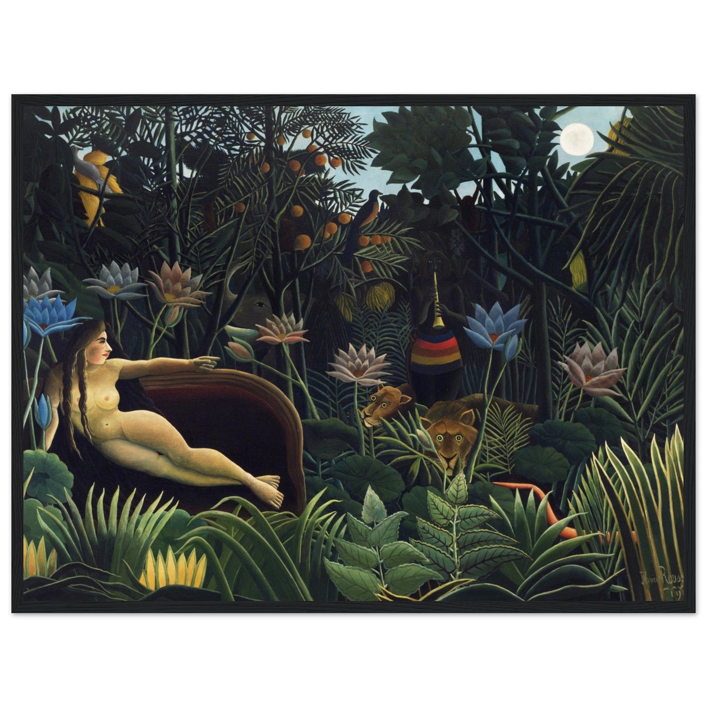 The Dream (1910) by Henri Rousseau - Print Material - Master's Gaze