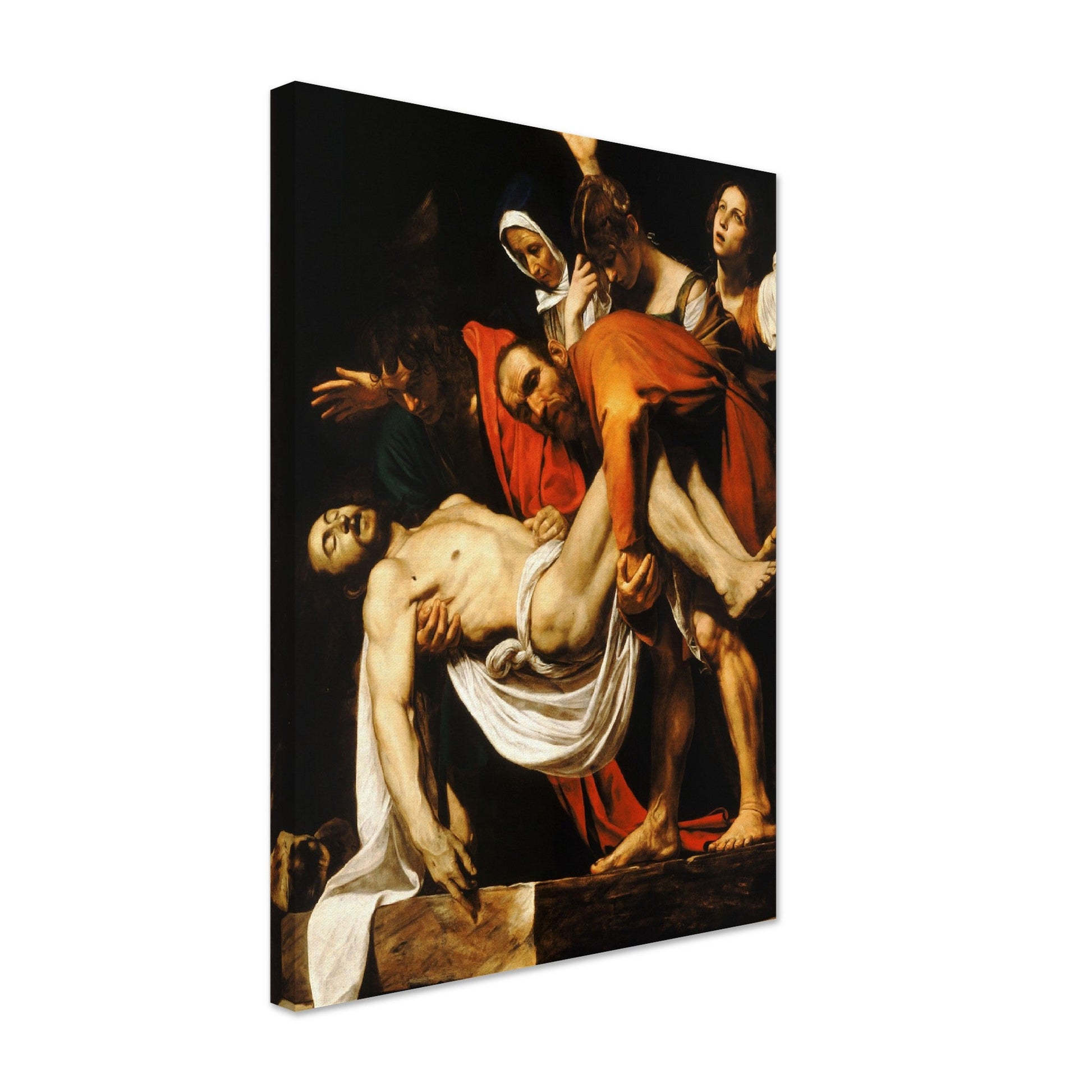 The Entombment of Christ (1602-1604) by Caravaggio - Print Material - Master's Gaze