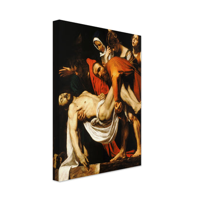 The Entombment of Christ (1602-1604) by Caravaggio - Print Material - Master's Gaze