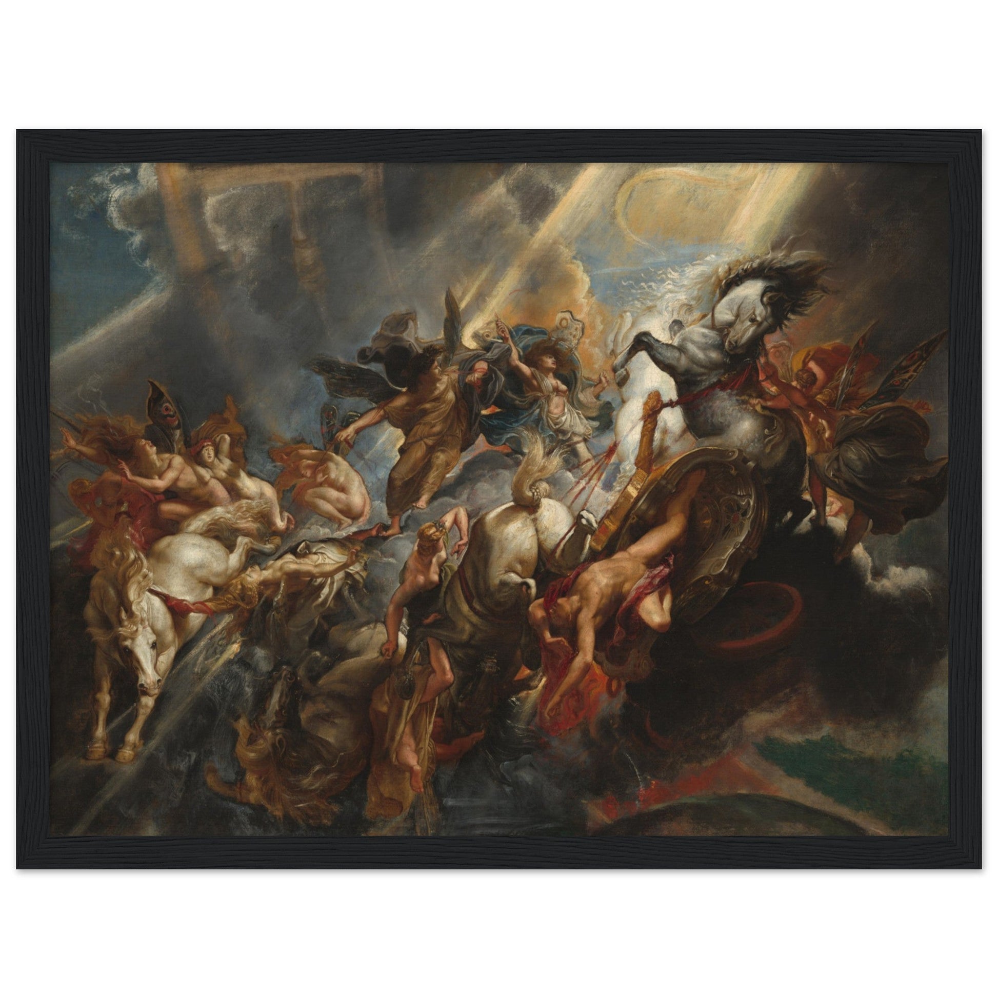 The Fall of Phaeton (C. 1604-1605) by Pieter Paul Rubens - Print Material - Master's Gaze