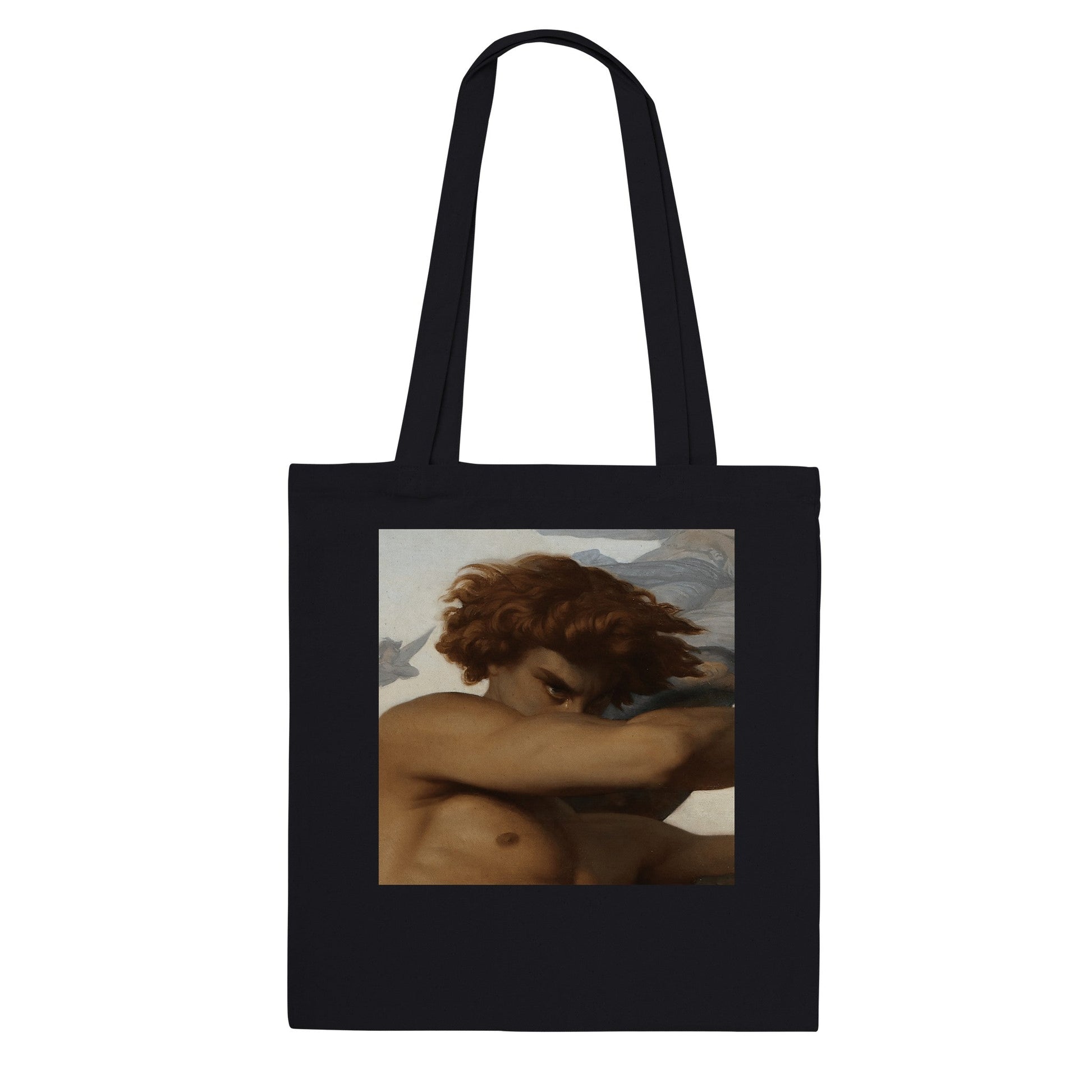 The Fallen Angel by Alexander Cabanel, Art Tote Bag Collection - Print Material - Master's Gaze