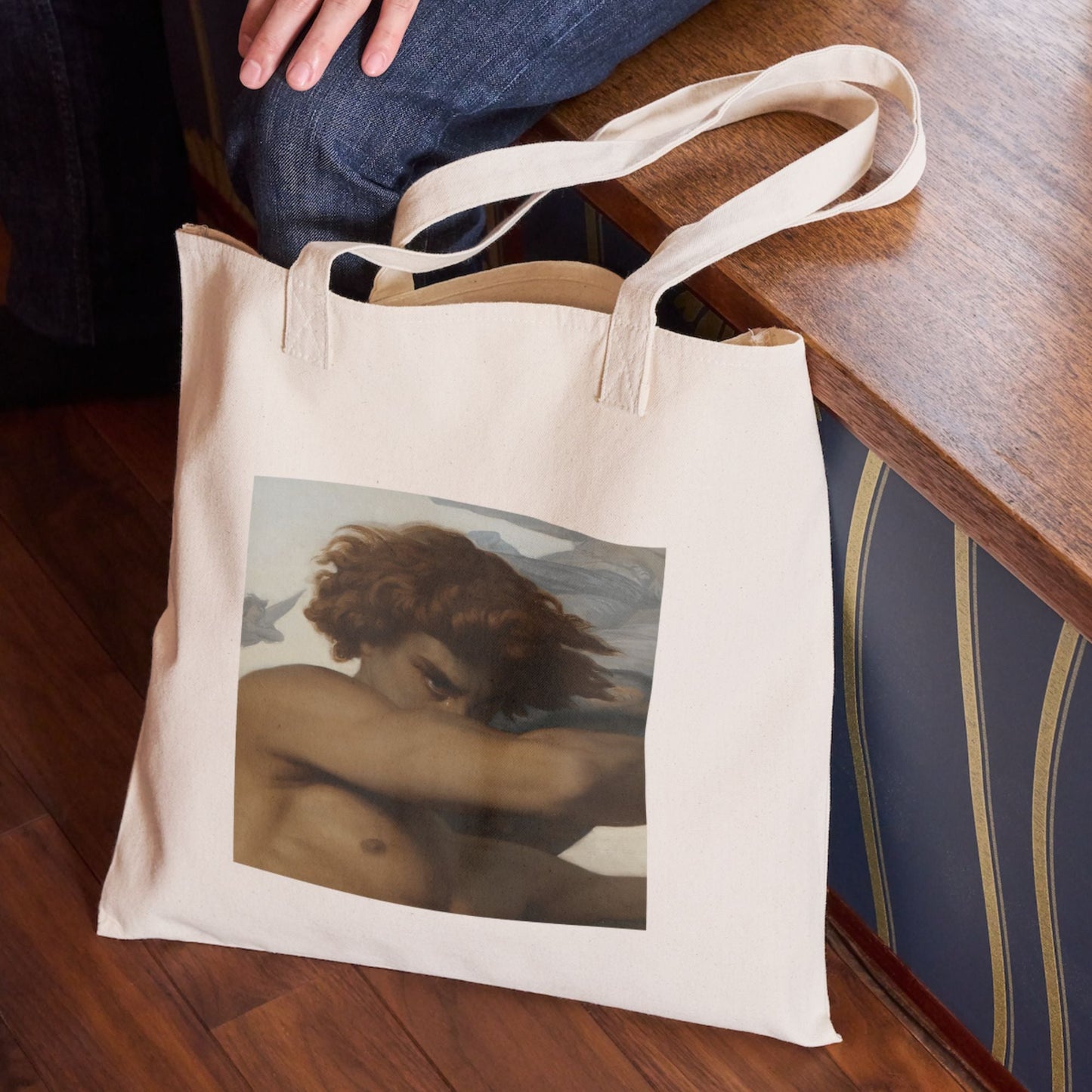 The Fallen Angel by Alexander Cabanel, Art Tote Bag Collection - Print Material - Master's Gaze