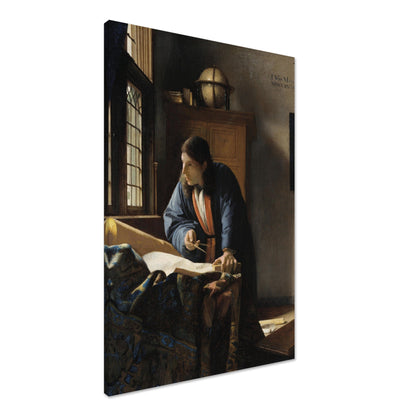 The Geographer (1669) by Johannes Vermeer - Print Material - Master's Gaze