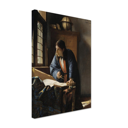 The Geographer (1669) by Johannes Vermeer - Print Material - Master's Gaze