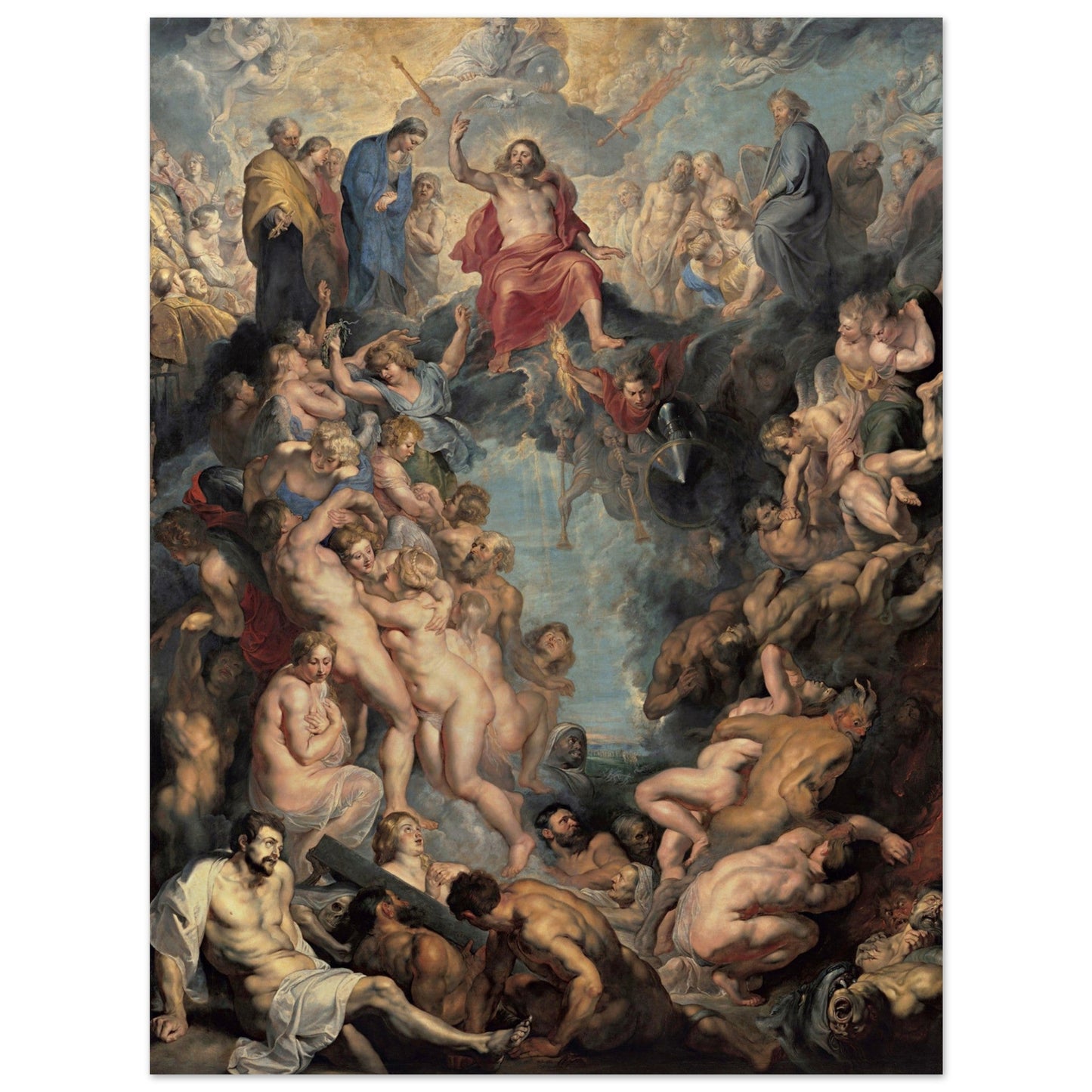 The Great Last Judgement (circa 1617) by Pieter Paul Rubens - Print Material - Master's Gaze