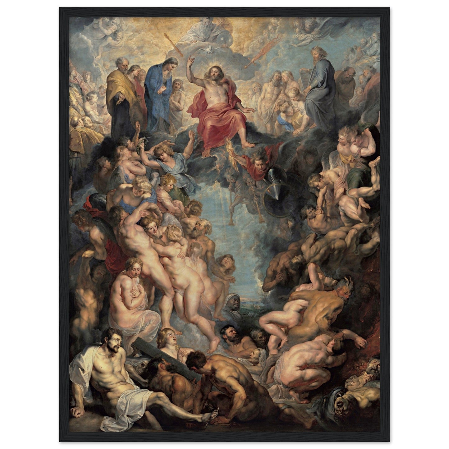 The Great Last Judgement (circa 1617) by Pieter Paul Rubens - Print Material - Master's Gaze